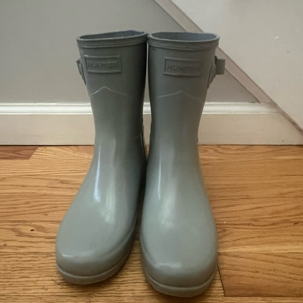 Hunter short original Gray Rain Boots